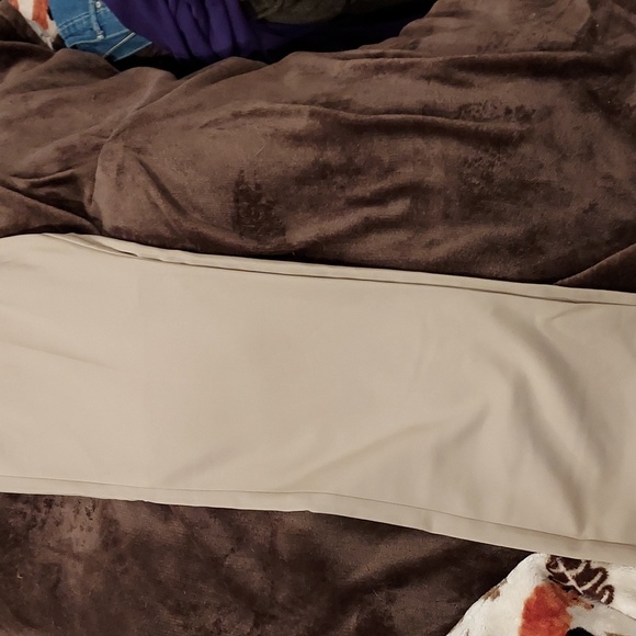 NWT Apt. 9 Light Tan  Easy Care Straight Leg Mid Rise Pants Size 14 - Picture 10 of 12